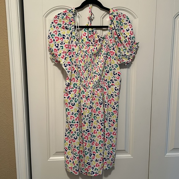 Cabana  by  crown & Ivy dress size 3x but sized more for a 2x multi colored - Picture 2 of 5